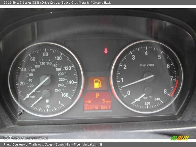 Space Grey Metallic / Oyster/Black 2012 BMW 3 Series 328i xDrive Coupe