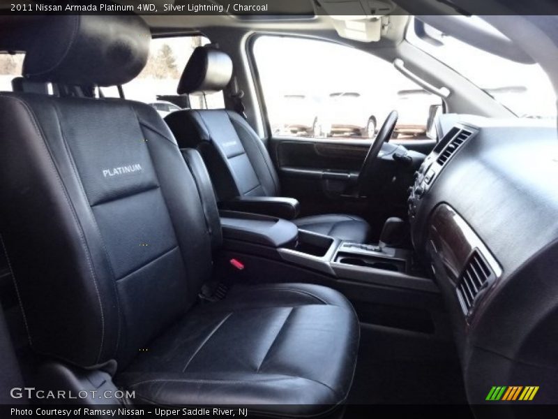Silver Lightning / Charcoal 2011 Nissan Armada Platinum 4WD
