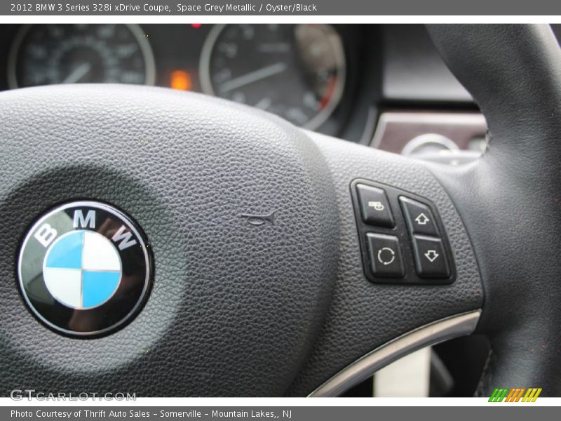 Space Grey Metallic / Oyster/Black 2012 BMW 3 Series 328i xDrive Coupe