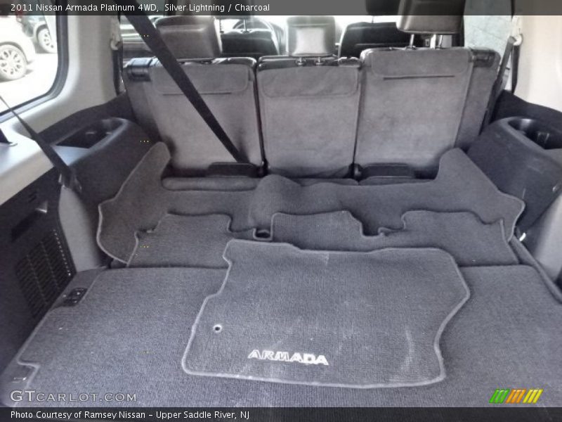 Silver Lightning / Charcoal 2011 Nissan Armada Platinum 4WD