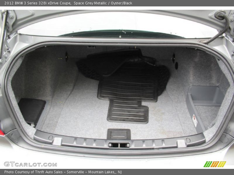 Space Grey Metallic / Oyster/Black 2012 BMW 3 Series 328i xDrive Coupe