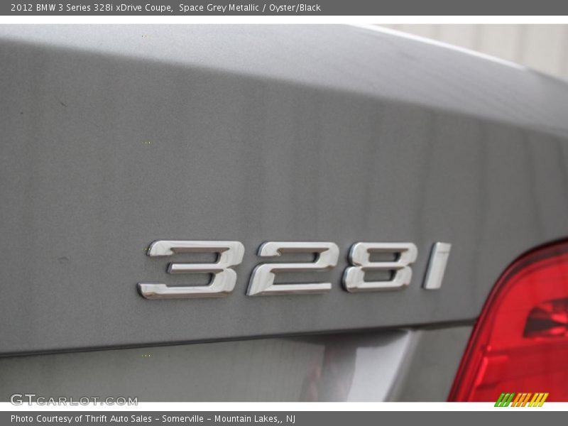 Space Grey Metallic / Oyster/Black 2012 BMW 3 Series 328i xDrive Coupe