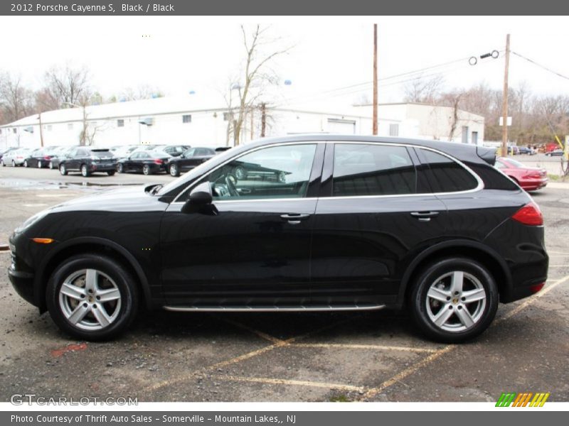 Black / Black 2012 Porsche Cayenne S