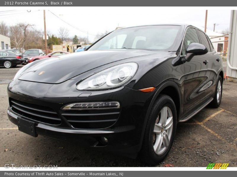Black / Black 2012 Porsche Cayenne S
