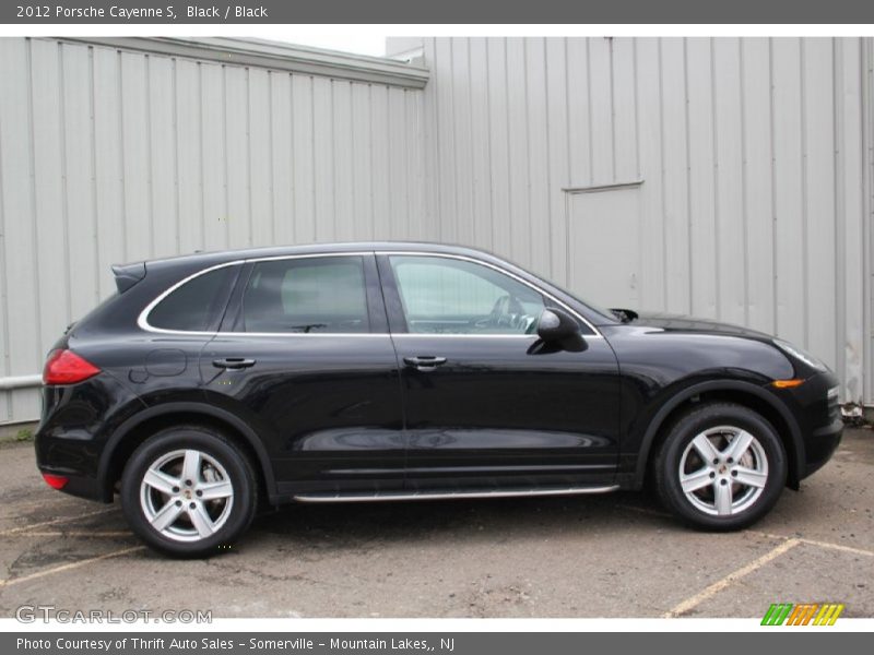 Black / Black 2012 Porsche Cayenne S