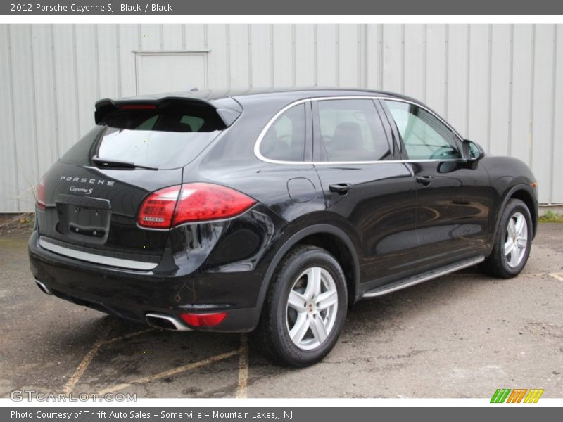 Black / Black 2012 Porsche Cayenne S