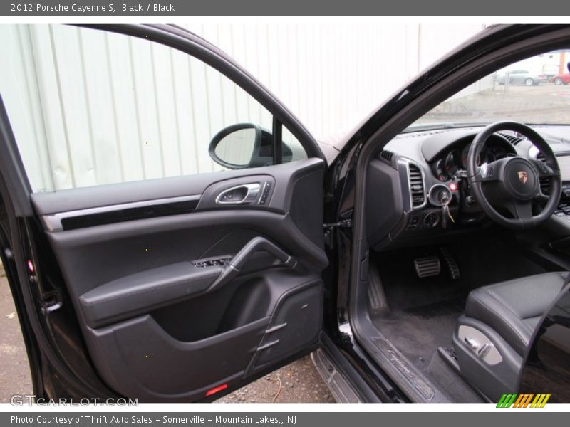 Black / Black 2012 Porsche Cayenne S