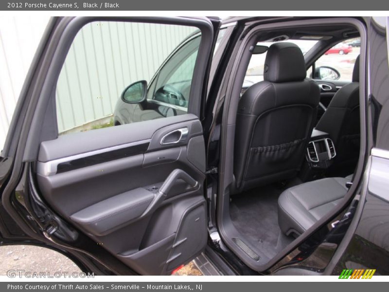 Black / Black 2012 Porsche Cayenne S