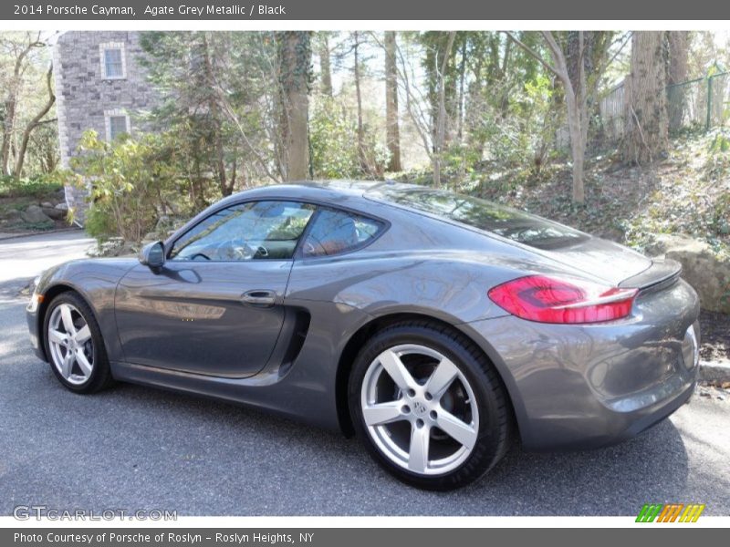 Agate Grey Metallic / Black 2014 Porsche Cayman