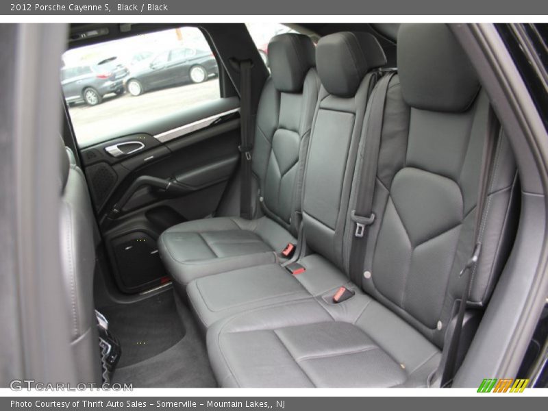 Black / Black 2012 Porsche Cayenne S