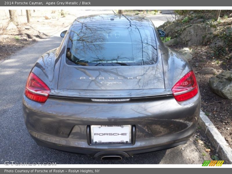 Agate Grey Metallic / Black 2014 Porsche Cayman