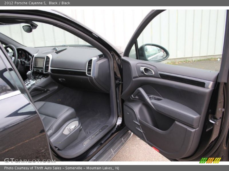 Black / Black 2012 Porsche Cayenne S