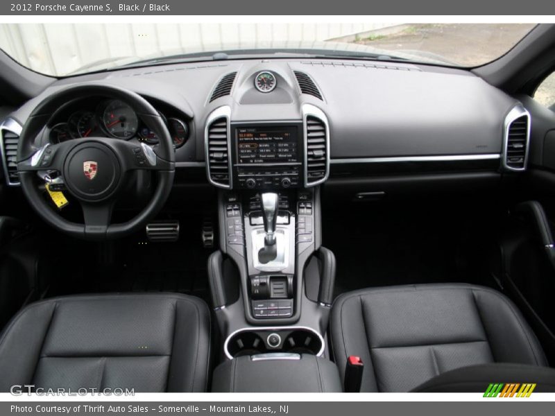 Black / Black 2012 Porsche Cayenne S