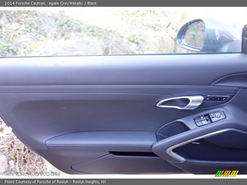 Agate Grey Metallic / Black 2014 Porsche Cayman