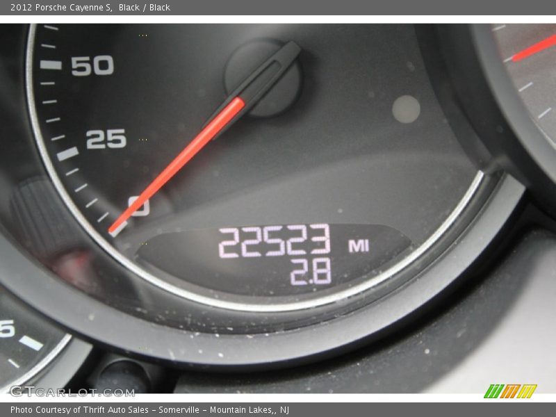 Black / Black 2012 Porsche Cayenne S