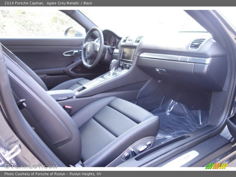 Agate Grey Metallic / Black 2014 Porsche Cayman
