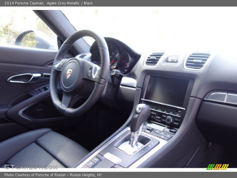 Agate Grey Metallic / Black 2014 Porsche Cayman