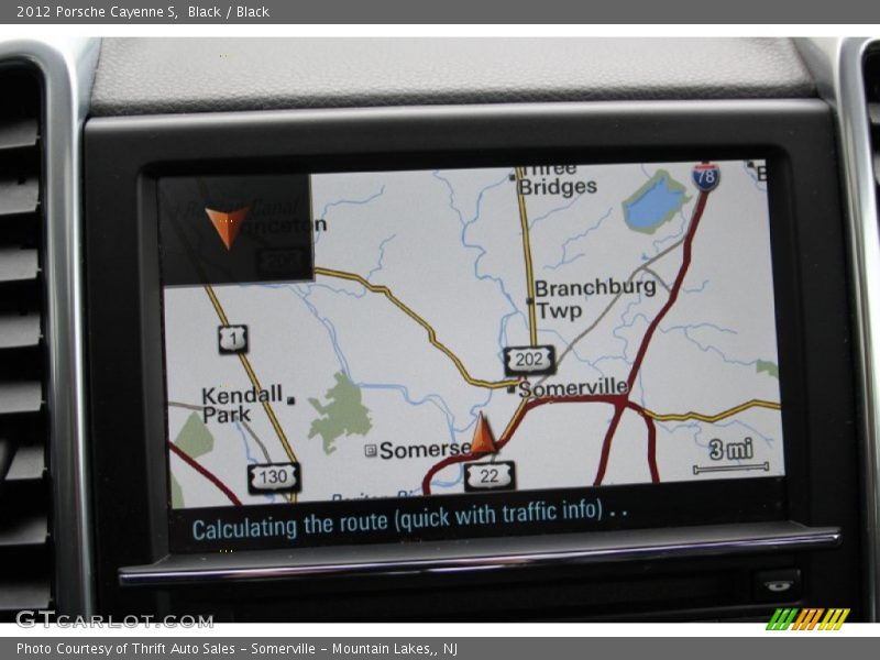 Black / Black 2012 Porsche Cayenne S