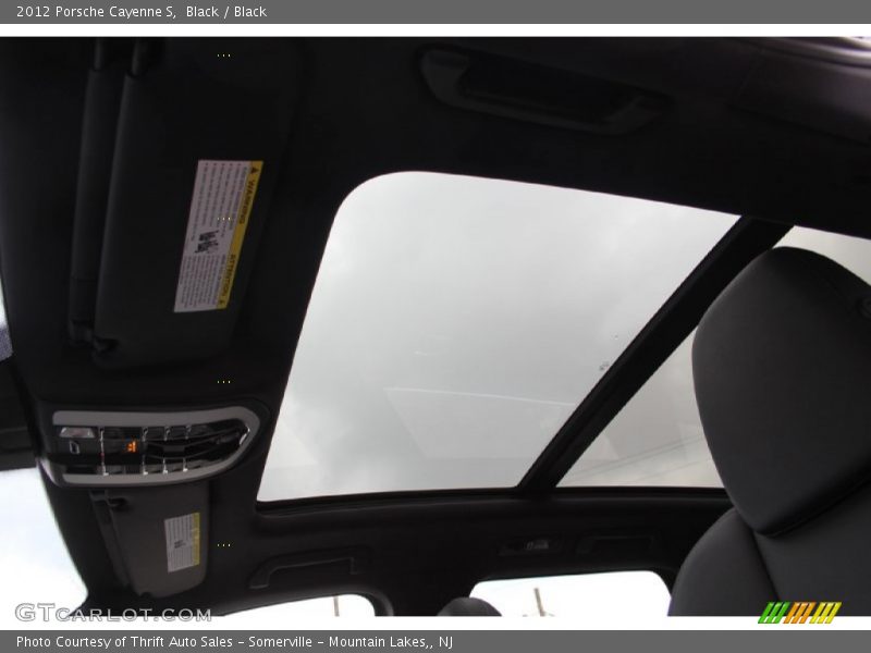 Black / Black 2012 Porsche Cayenne S