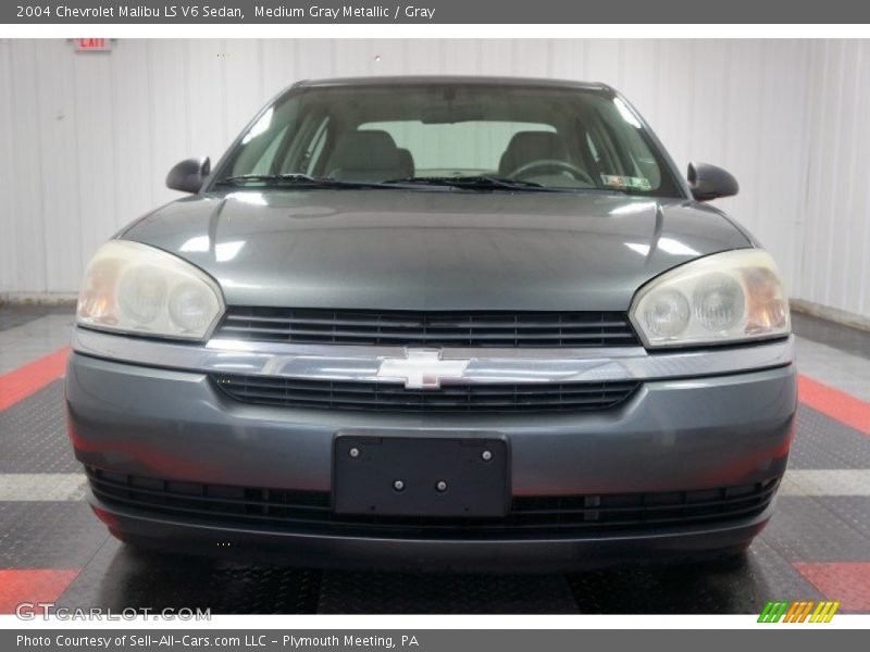 Medium Gray Metallic / Gray 2004 Chevrolet Malibu LS V6 Sedan