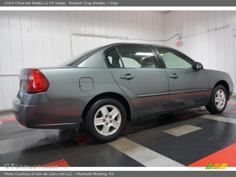 Medium Gray Metallic / Gray 2004 Chevrolet Malibu LS V6 Sedan