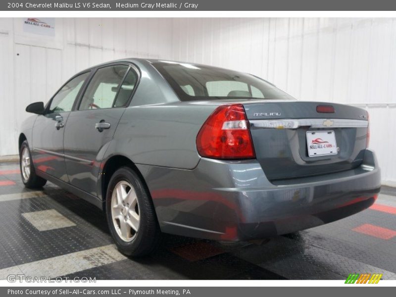 Medium Gray Metallic / Gray 2004 Chevrolet Malibu LS V6 Sedan