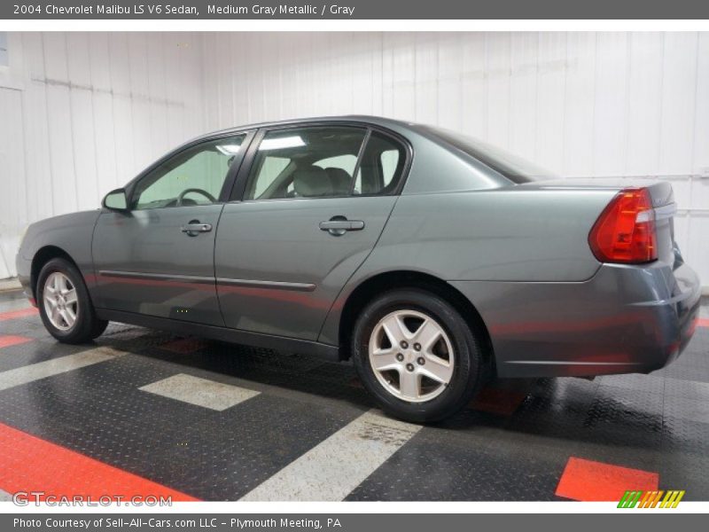 Medium Gray Metallic / Gray 2004 Chevrolet Malibu LS V6 Sedan