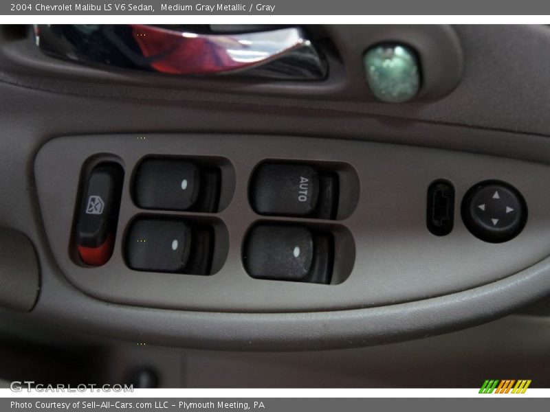 Medium Gray Metallic / Gray 2004 Chevrolet Malibu LS V6 Sedan