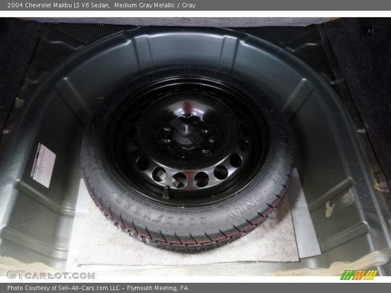 Medium Gray Metallic / Gray 2004 Chevrolet Malibu LS V6 Sedan
