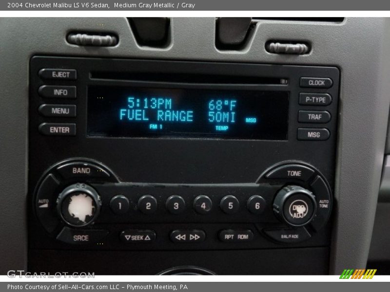 Medium Gray Metallic / Gray 2004 Chevrolet Malibu LS V6 Sedan