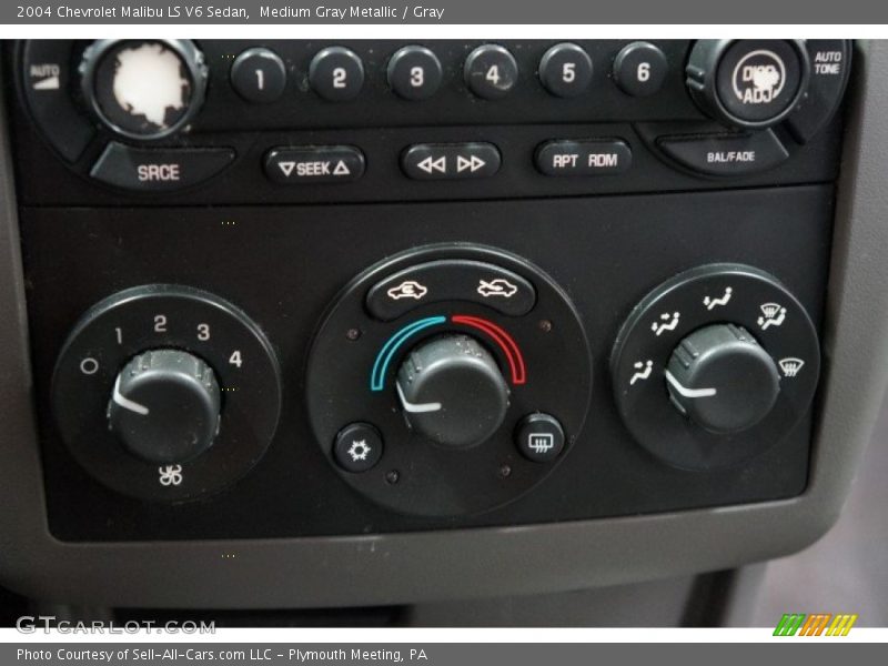 Medium Gray Metallic / Gray 2004 Chevrolet Malibu LS V6 Sedan