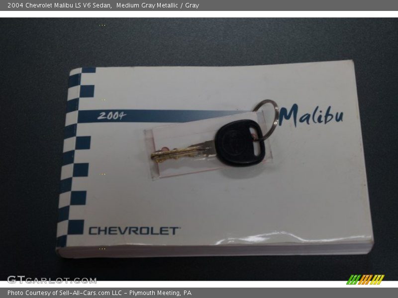 Medium Gray Metallic / Gray 2004 Chevrolet Malibu LS V6 Sedan