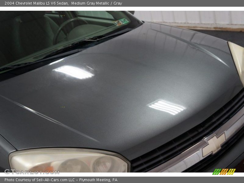 Medium Gray Metallic / Gray 2004 Chevrolet Malibu LS V6 Sedan