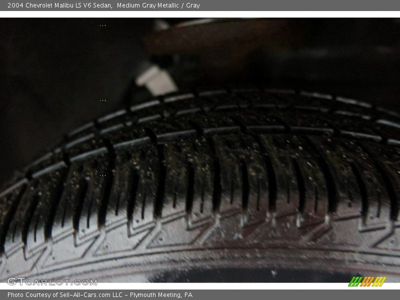 Medium Gray Metallic / Gray 2004 Chevrolet Malibu LS V6 Sedan