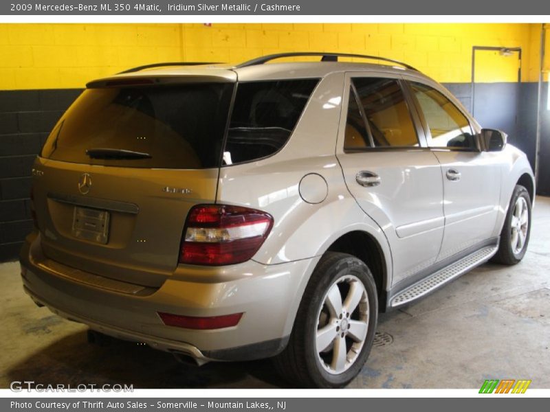 Iridium Silver Metallic / Cashmere 2009 Mercedes-Benz ML 350 4Matic