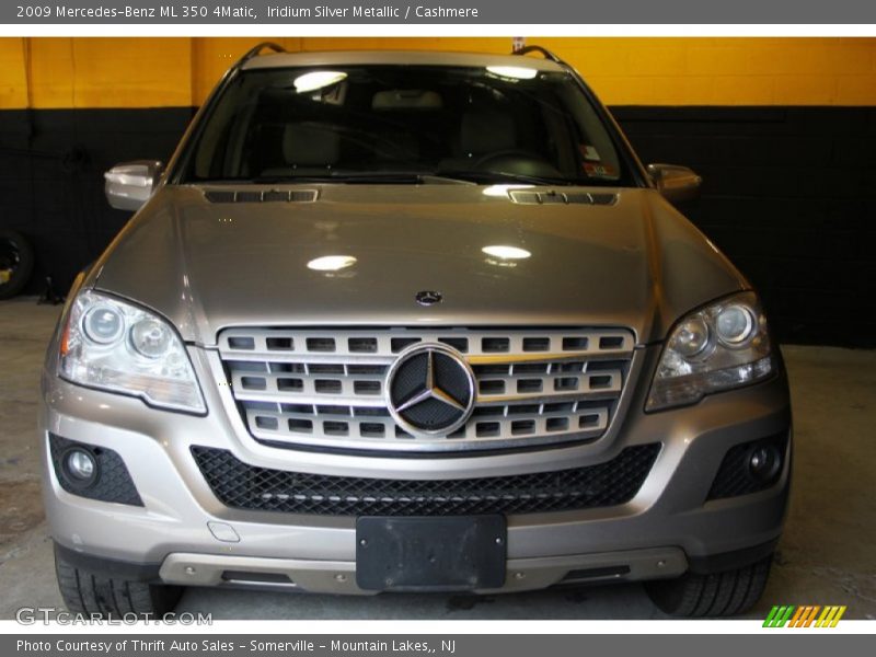 Iridium Silver Metallic / Cashmere 2009 Mercedes-Benz ML 350 4Matic