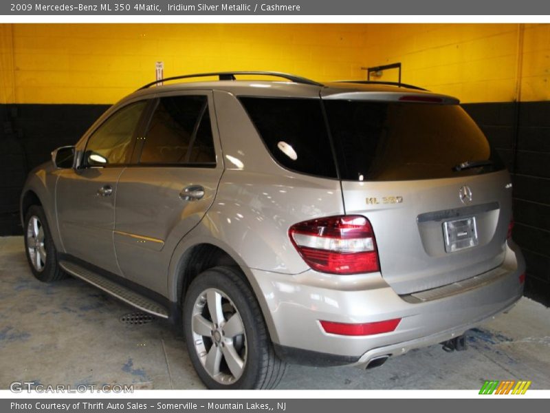 Iridium Silver Metallic / Cashmere 2009 Mercedes-Benz ML 350 4Matic