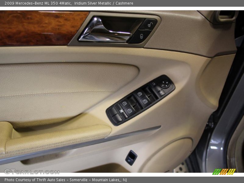 Iridium Silver Metallic / Cashmere 2009 Mercedes-Benz ML 350 4Matic