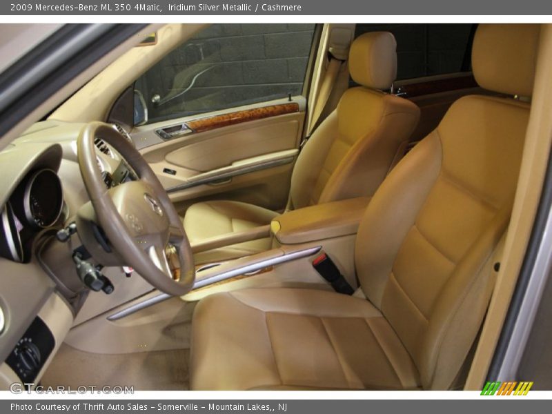  2009 ML 350 4Matic Cashmere Interior