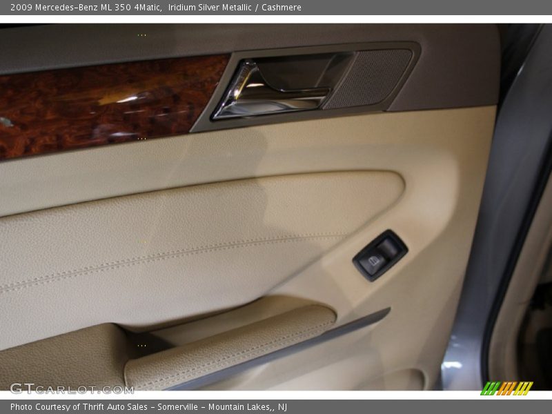 Iridium Silver Metallic / Cashmere 2009 Mercedes-Benz ML 350 4Matic