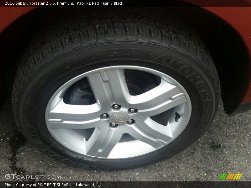 Paprika Red Pearl / Black 2010 Subaru Forester 2.5 X Premium
