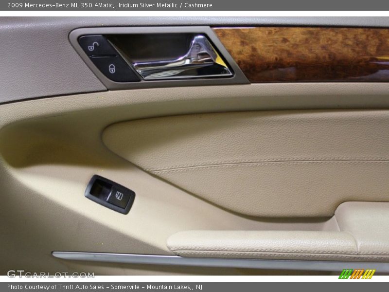 Iridium Silver Metallic / Cashmere 2009 Mercedes-Benz ML 350 4Matic