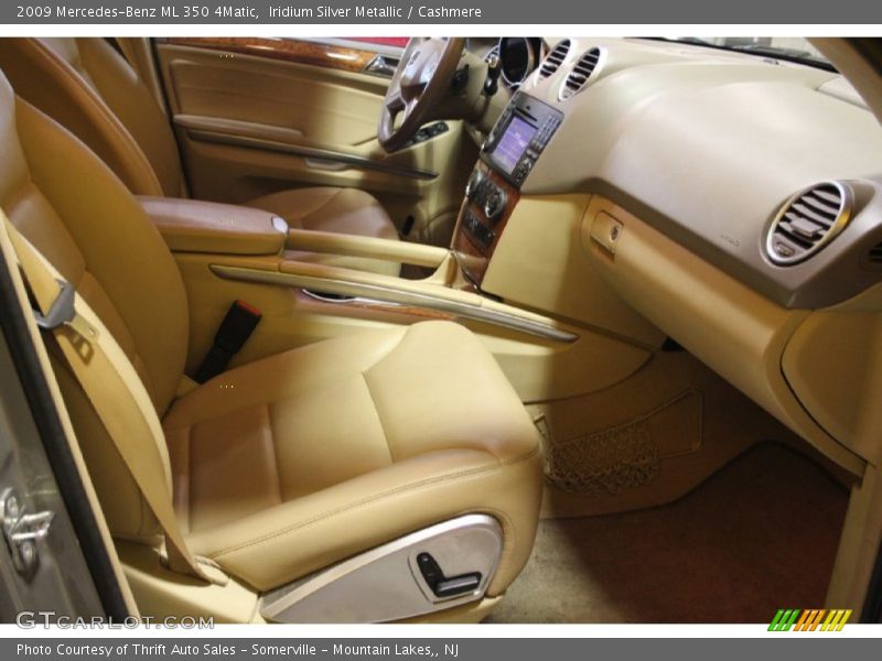 Iridium Silver Metallic / Cashmere 2009 Mercedes-Benz ML 350 4Matic