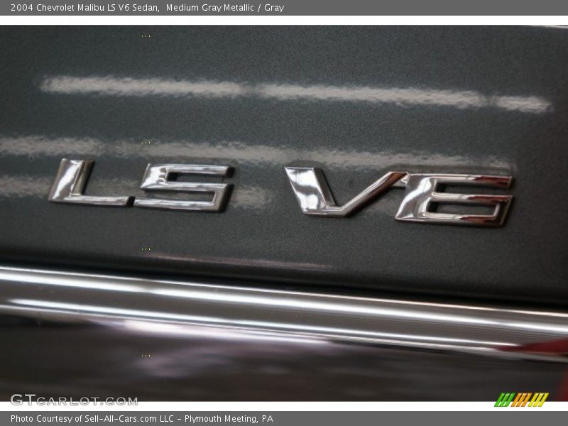 Medium Gray Metallic / Gray 2004 Chevrolet Malibu LS V6 Sedan