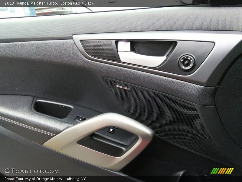 Boston Red / Black 2013 Hyundai Veloster Turbo