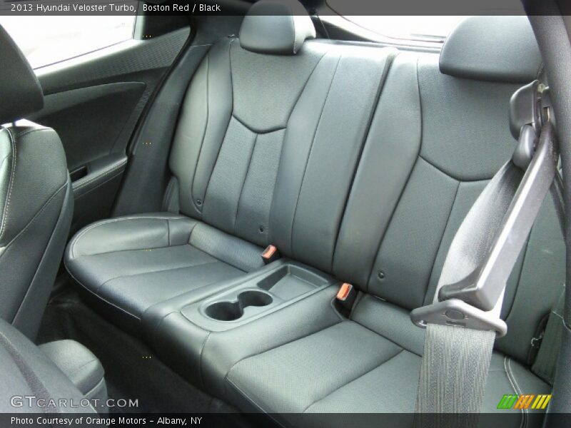 Boston Red / Black 2013 Hyundai Veloster Turbo