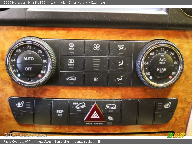 Iridium Silver Metallic / Cashmere 2009 Mercedes-Benz ML 350 4Matic