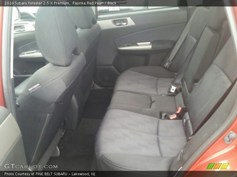 Paprika Red Pearl / Black 2010 Subaru Forester 2.5 X Premium