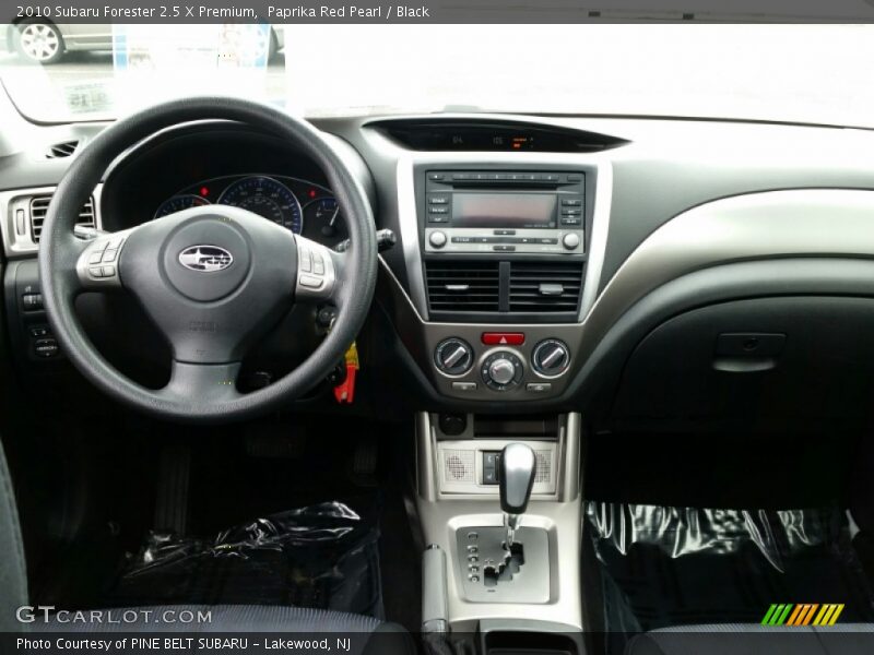 Paprika Red Pearl / Black 2010 Subaru Forester 2.5 X Premium