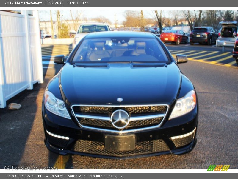 Black / Black 2012 Mercedes-Benz CL 63 AMG